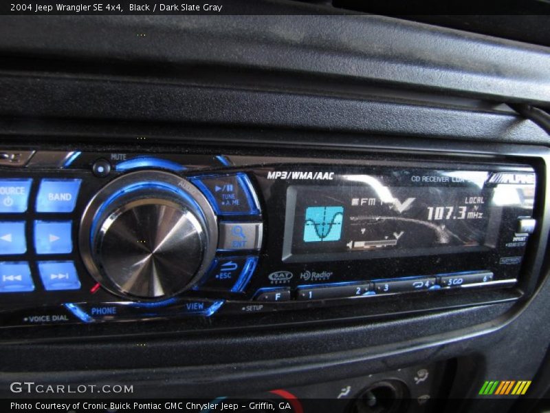 Black / Dark Slate Gray 2004 Jeep Wrangler SE 4x4