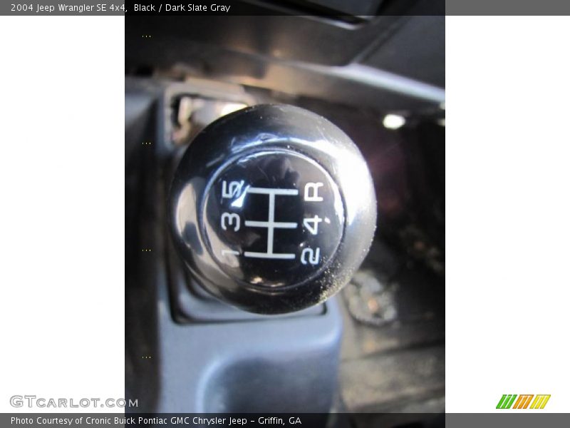  2004 Wrangler SE 4x4 5 Speed Manual Shifter
