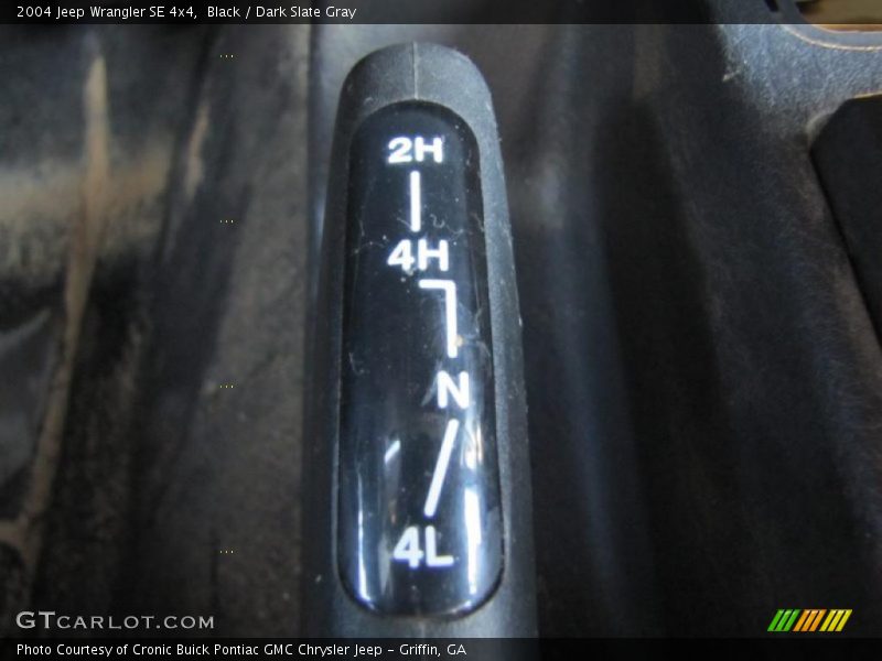 Black / Dark Slate Gray 2004 Jeep Wrangler SE 4x4