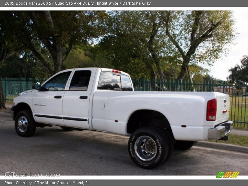 Bright White / Dark Slate Gray 2005 Dodge Ram 3500 ST Quad Cab 4x4 Dually