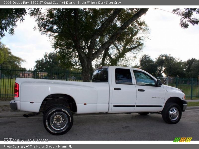 Bright White / Dark Slate Gray 2005 Dodge Ram 3500 ST Quad Cab 4x4 Dually
