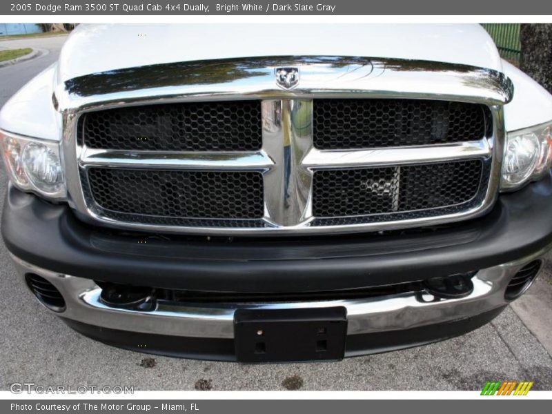 Bright White / Dark Slate Gray 2005 Dodge Ram 3500 ST Quad Cab 4x4 Dually