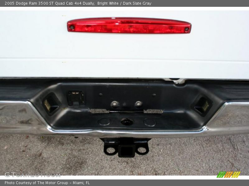 Bright White / Dark Slate Gray 2005 Dodge Ram 3500 ST Quad Cab 4x4 Dually