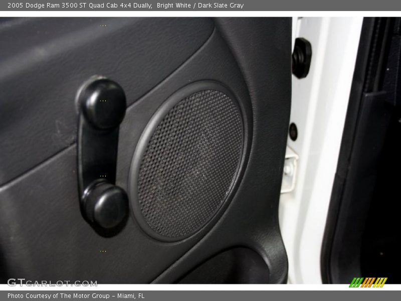 Bright White / Dark Slate Gray 2005 Dodge Ram 3500 ST Quad Cab 4x4 Dually