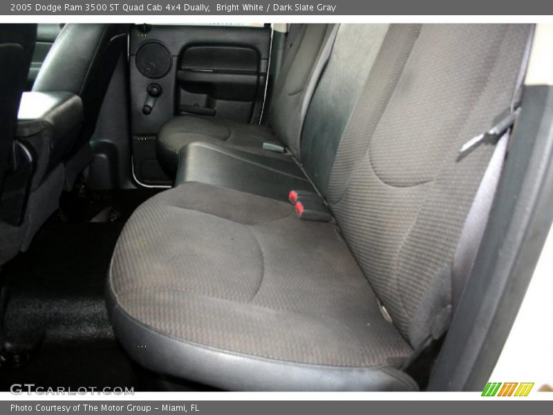 Bright White / Dark Slate Gray 2005 Dodge Ram 3500 ST Quad Cab 4x4 Dually