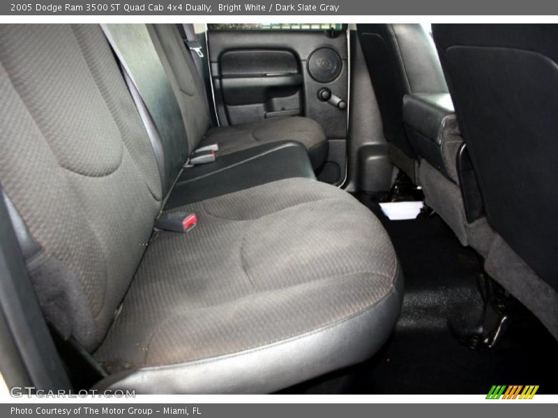 Bright White / Dark Slate Gray 2005 Dodge Ram 3500 ST Quad Cab 4x4 Dually