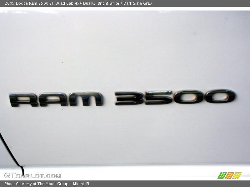  2005 Ram 3500 ST Quad Cab 4x4 Dually Logo