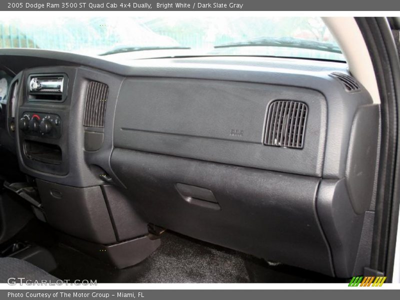 Bright White / Dark Slate Gray 2005 Dodge Ram 3500 ST Quad Cab 4x4 Dually