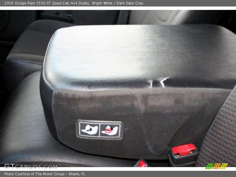 Bright White / Dark Slate Gray 2005 Dodge Ram 3500 ST Quad Cab 4x4 Dually