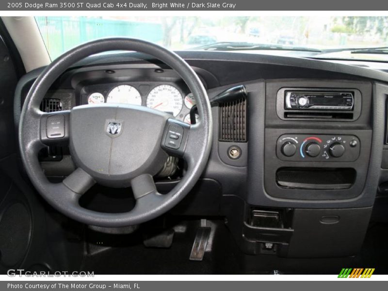 Dashboard of 2005 Ram 3500 ST Quad Cab 4x4 Dually