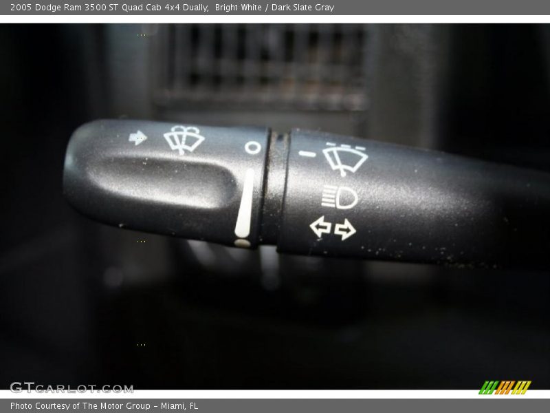 Bright White / Dark Slate Gray 2005 Dodge Ram 3500 ST Quad Cab 4x4 Dually