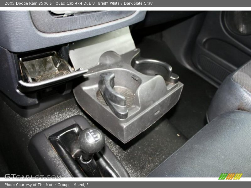 Bright White / Dark Slate Gray 2005 Dodge Ram 3500 ST Quad Cab 4x4 Dually