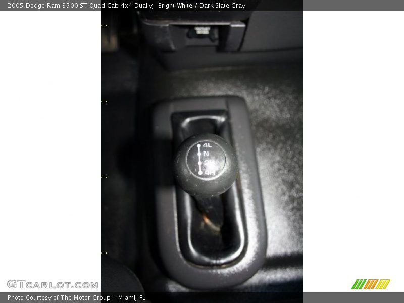 Bright White / Dark Slate Gray 2005 Dodge Ram 3500 ST Quad Cab 4x4 Dually