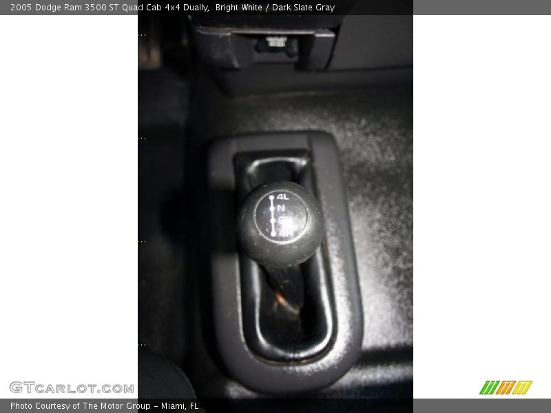 Bright White / Dark Slate Gray 2005 Dodge Ram 3500 ST Quad Cab 4x4 Dually