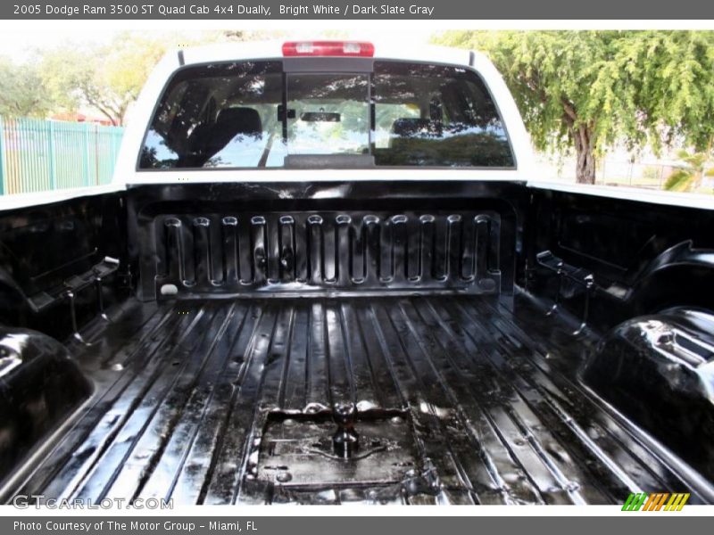 Bright White / Dark Slate Gray 2005 Dodge Ram 3500 ST Quad Cab 4x4 Dually