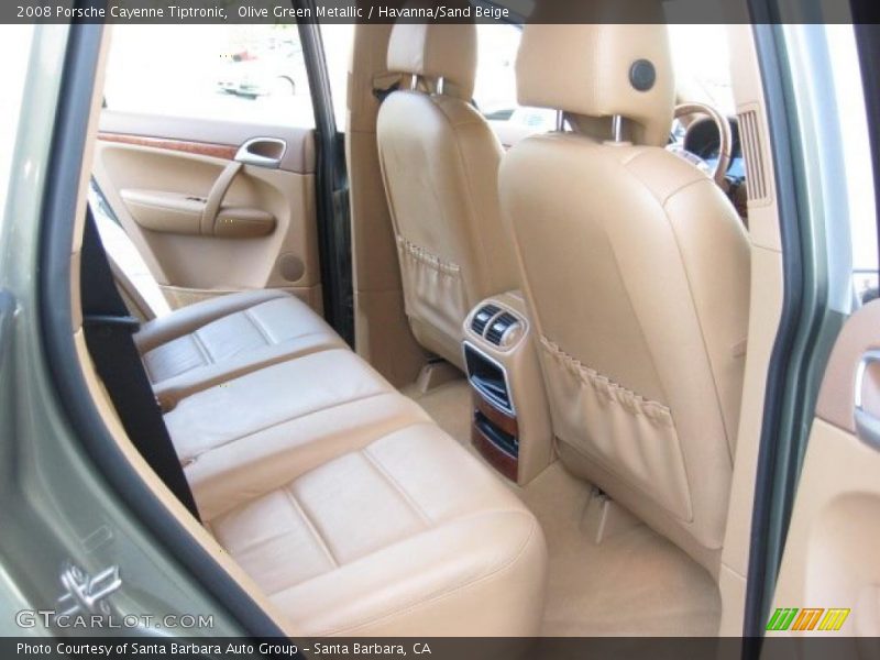 Olive Green Metallic / Havanna/Sand Beige 2008 Porsche Cayenne Tiptronic