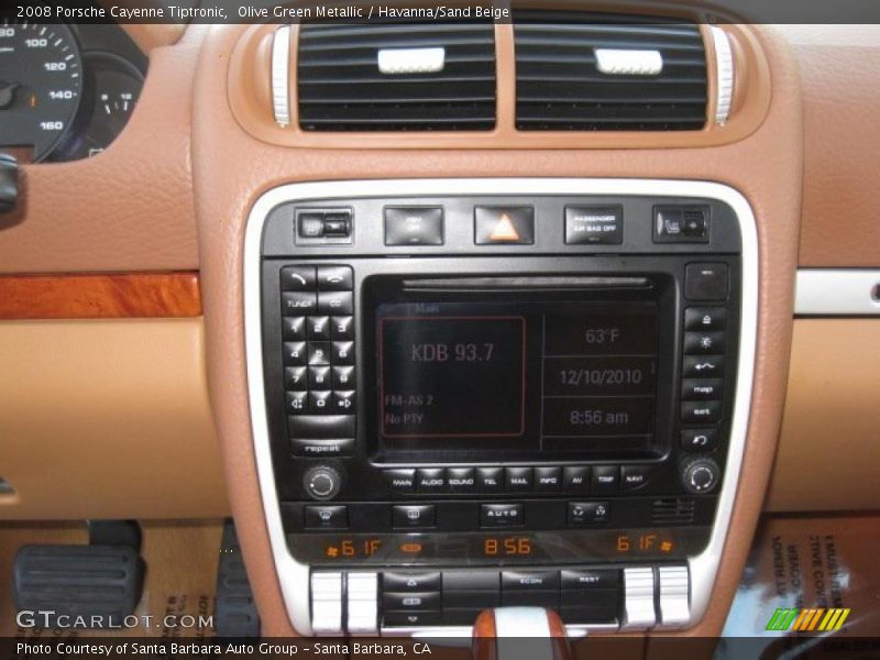 Olive Green Metallic / Havanna/Sand Beige 2008 Porsche Cayenne Tiptronic