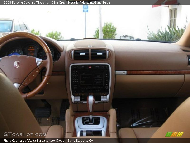 Olive Green Metallic / Havanna/Sand Beige 2008 Porsche Cayenne Tiptronic