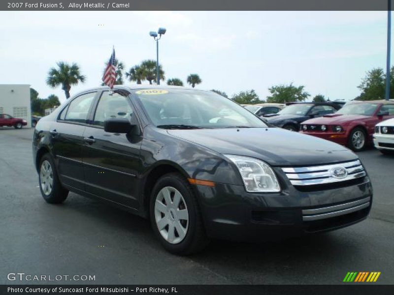 Alloy Metallic / Camel 2007 Ford Fusion S