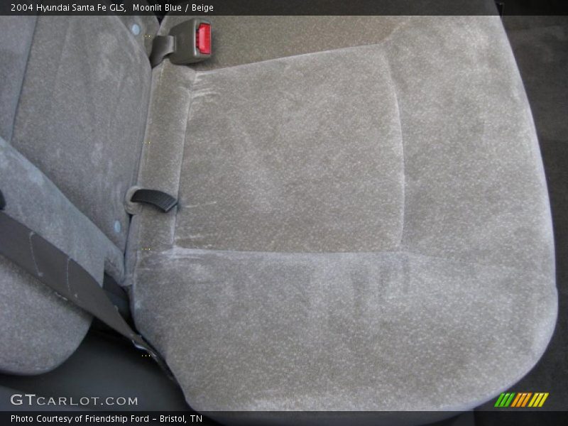 Moonlit Blue / Beige 2004 Hyundai Santa Fe GLS