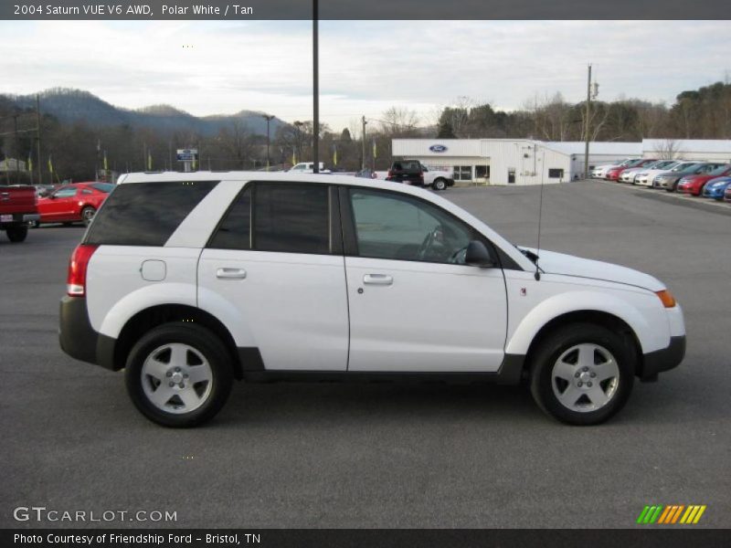 Polar White / Tan 2004 Saturn VUE V6 AWD