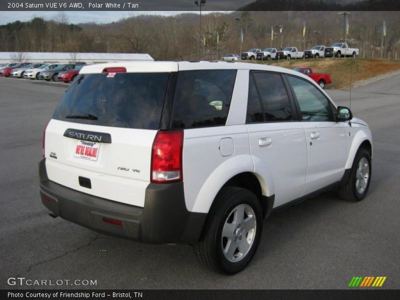 Polar White / Tan 2004 Saturn VUE V6 AWD