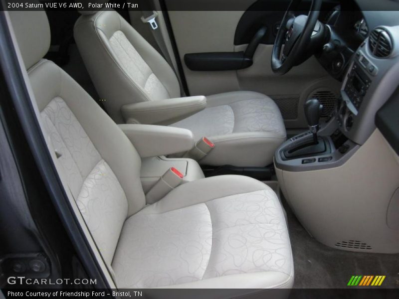 Polar White / Tan 2004 Saturn VUE V6 AWD