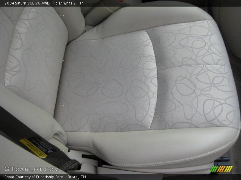 Polar White / Tan 2004 Saturn VUE V6 AWD