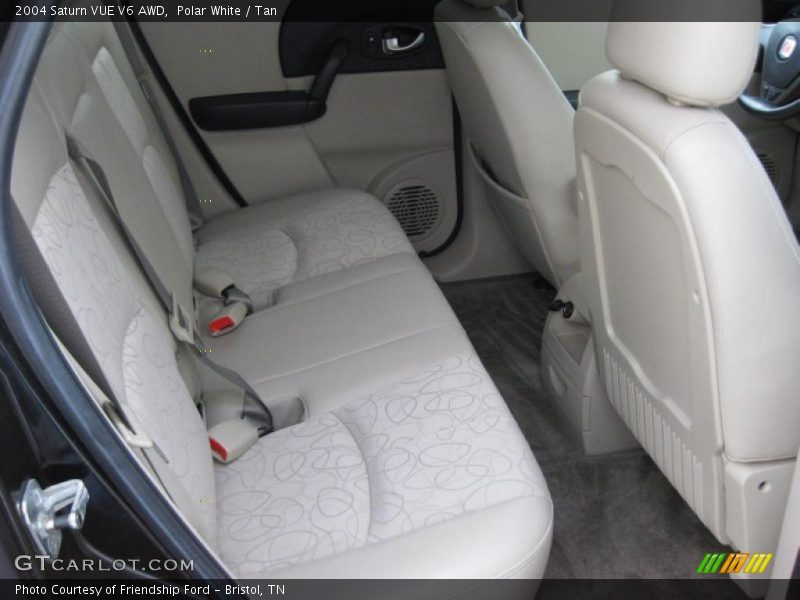 Polar White / Tan 2004 Saturn VUE V6 AWD