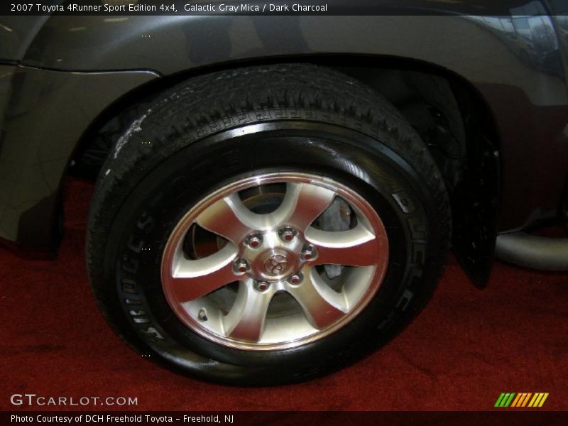 Galactic Gray Mica / Dark Charcoal 2007 Toyota 4Runner Sport Edition 4x4