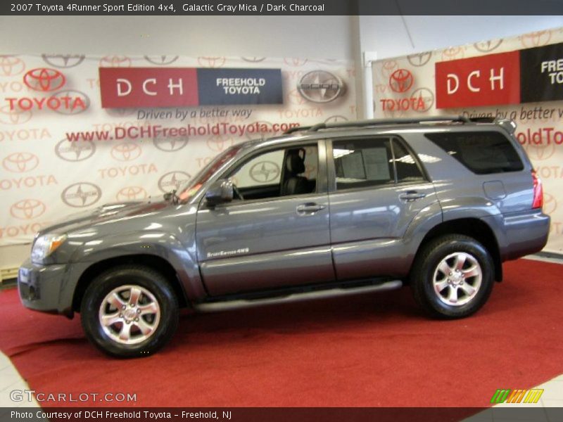 Galactic Gray Mica / Dark Charcoal 2007 Toyota 4Runner Sport Edition 4x4