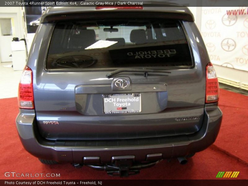 Galactic Gray Mica / Dark Charcoal 2007 Toyota 4Runner Sport Edition 4x4