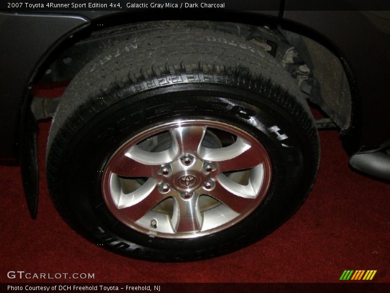 Galactic Gray Mica / Dark Charcoal 2007 Toyota 4Runner Sport Edition 4x4