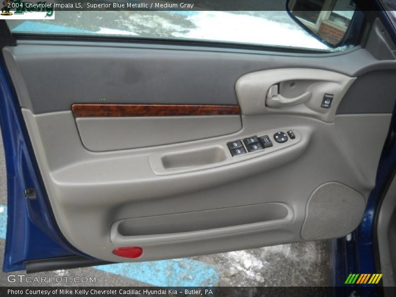 Superior Blue Metallic / Medium Gray 2004 Chevrolet Impala LS