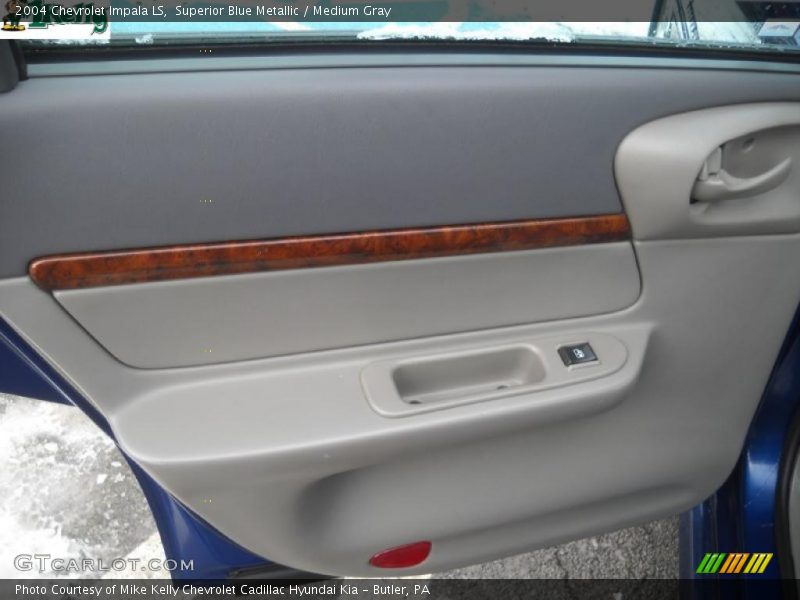Superior Blue Metallic / Medium Gray 2004 Chevrolet Impala LS