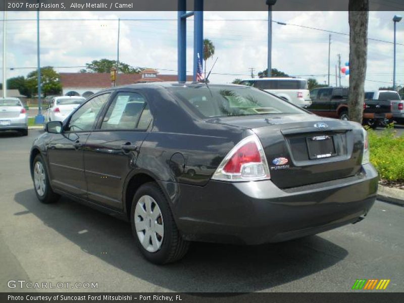 Alloy Metallic / Camel 2007 Ford Fusion S