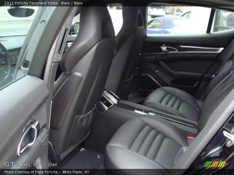  2011 Panamera Turbo Black Interior