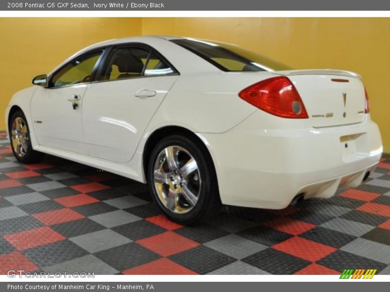  2008 G6 GXP Sedan Ivory White