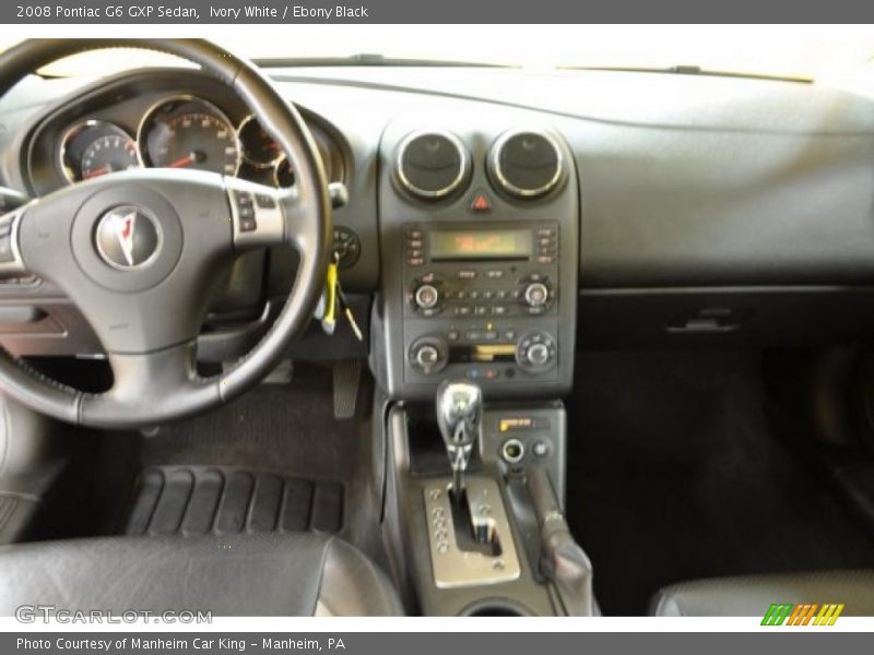 Dashboard of 2008 G6 GXP Sedan