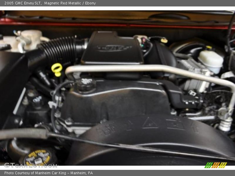 Magnetic Red Metallic / Ebony 2005 GMC Envoy SLT