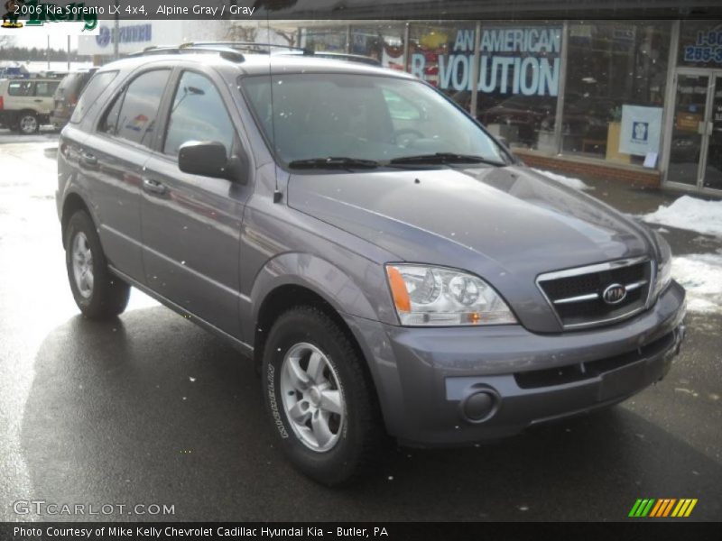 Alpine Gray / Gray 2006 Kia Sorento LX 4x4