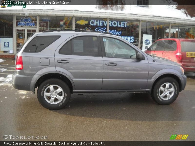 Alpine Gray / Gray 2006 Kia Sorento LX 4x4