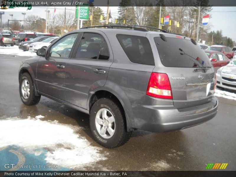 Alpine Gray / Gray 2006 Kia Sorento LX 4x4