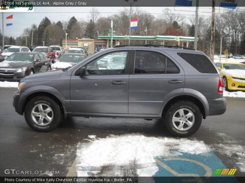 Alpine Gray / Gray 2006 Kia Sorento LX 4x4