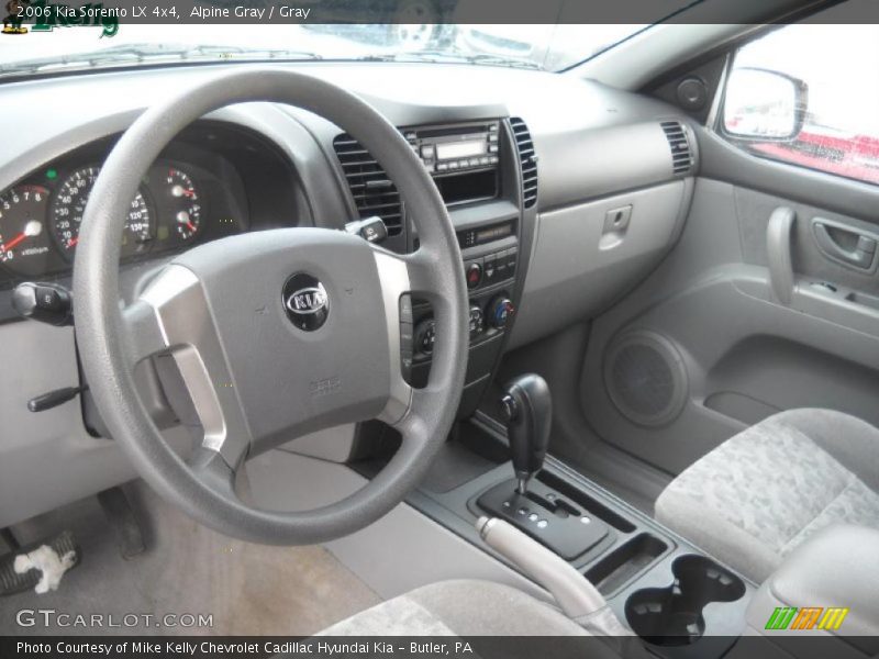 Alpine Gray / Gray 2006 Kia Sorento LX 4x4