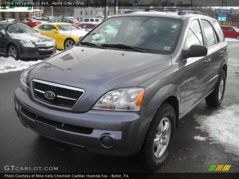 Alpine Gray / Gray 2006 Kia Sorento LX 4x4