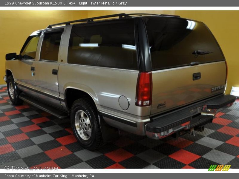 Light Pewter Metallic / Gray 1999 Chevrolet Suburban K1500 LT 4x4