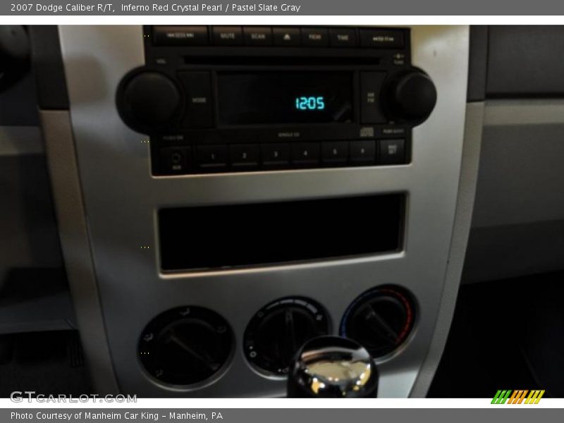 Inferno Red Crystal Pearl / Pastel Slate Gray 2007 Dodge Caliber R/T