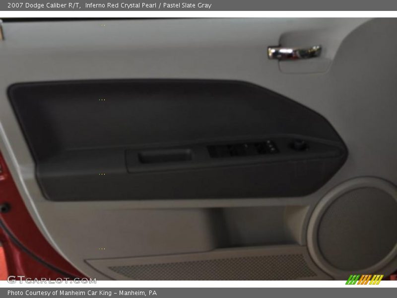 Inferno Red Crystal Pearl / Pastel Slate Gray 2007 Dodge Caliber R/T
