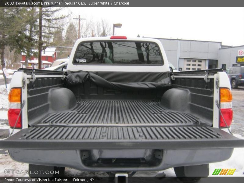 Super White / Charcoal 2003 Toyota Tacoma PreRunner Regular Cab